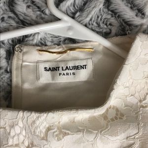 Saint Laurent Paris  Ivory top